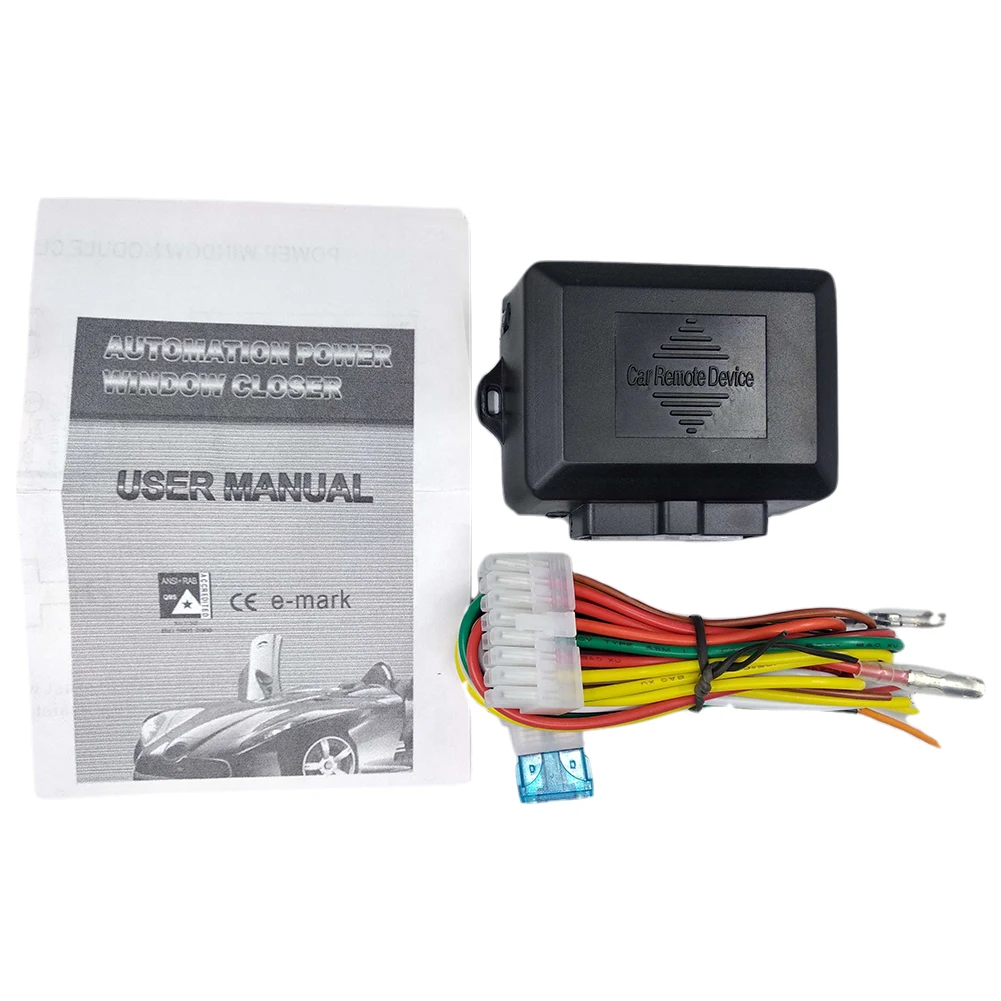 Window Open Closer Module Intelligent Auto Close Windows Remotely Module Car Power Window Closer for 4 Doors