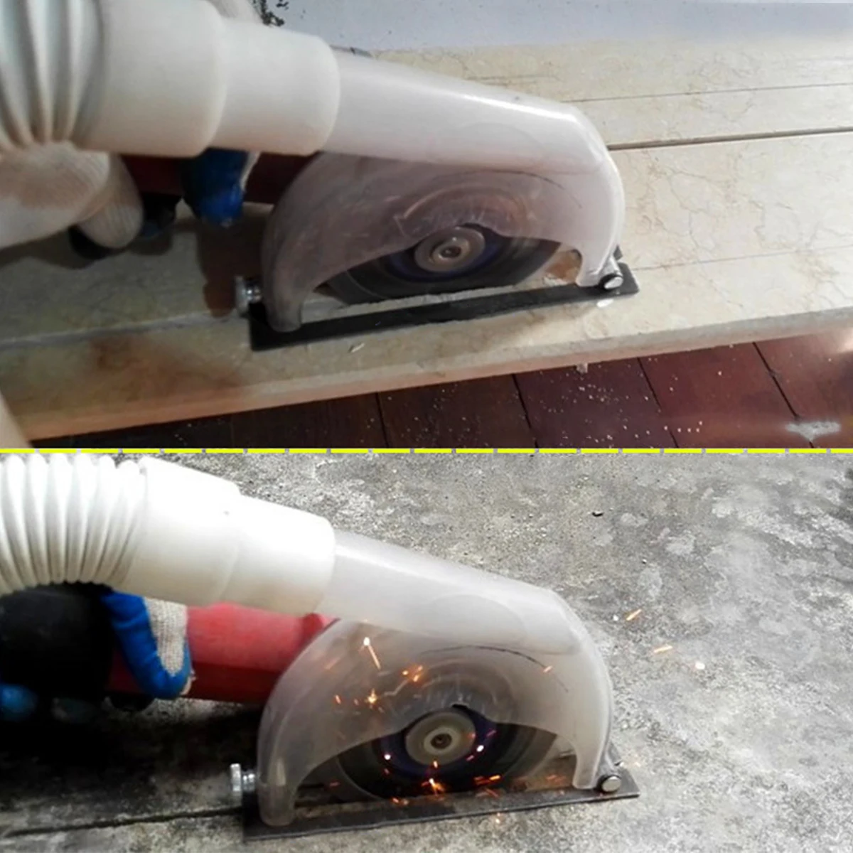 Durable Angle Grinder Guard with Dust Extractor for 4 5 Inch Grinders
