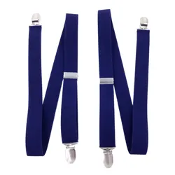 Indispensable Mens Wardrobe Item Strap Clip For Jeans Clothing And Shorts 4-clip Non Cross Polyester