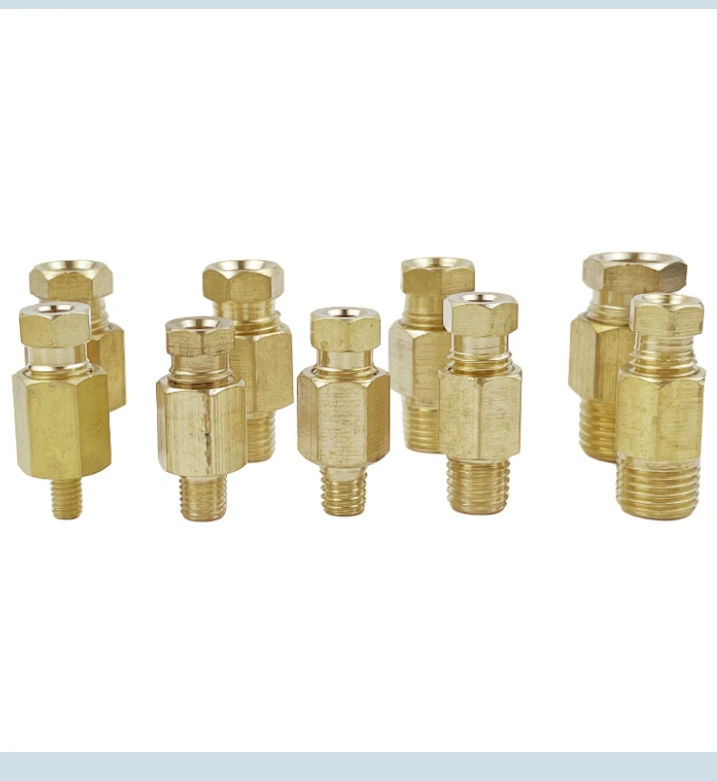 Rechtwinkliger Messingstecker/Kupplung PL-406 für zentralisiertes Schmiersystem/CNC-Maschinenzentrum – Detail 9