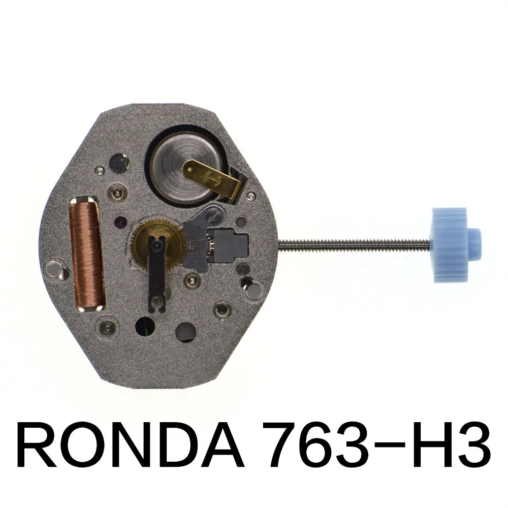

Ronda 763-H3 Quartz Movement Watch Part Normtech 3 Hands Quartz Movement Accessories Repairing Replacement Partswatch