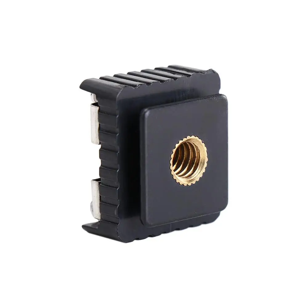 Forniture Flash Cold 1/4 "Filettatura A Vite Per Studio Light Flash Hot Shoe Hot Shoe Staffa Di Montaggio Adattatore Adattatore Hot Shoe