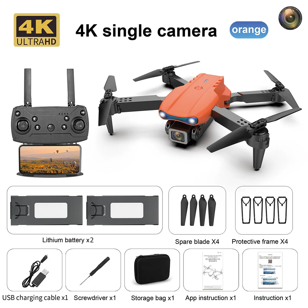 remote control helicopter WLR/C 4K HD Camera FPV 2.4GHz 4CH E99 K3 Pro Foldable 6-Axis RC Drone Quadcopter with Battery helicopter remote control helicopter RC Helicopters