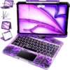 Backlit Magic Keyboard Case For iPad Pro 11 12.9 2018-2022 13 M4 2024 10th Gen 11th A16 iPad Air 5 4 6 7th Multi-Touch Trackpad