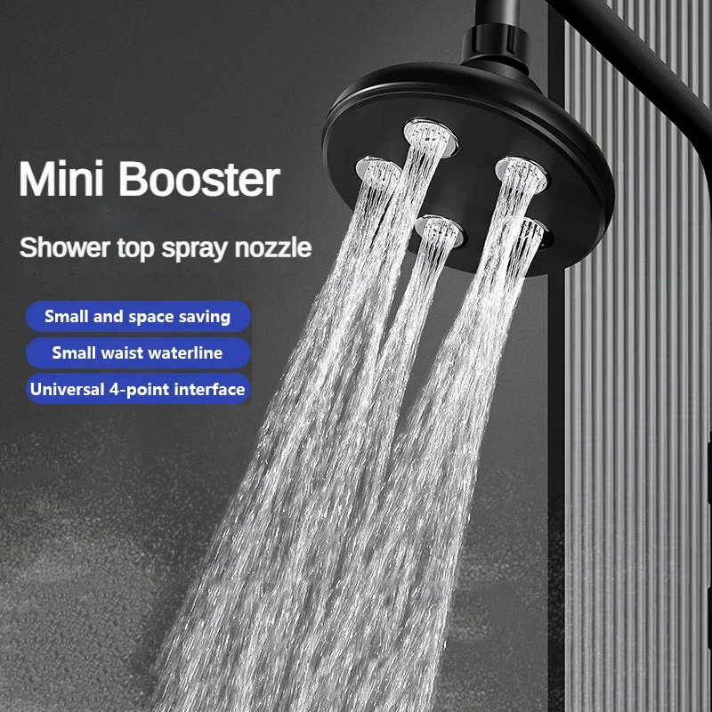 High Pressure Mini Rainshower Water Flow Rainfall Shower Head Water-Saving Shower Bathroom Accessories Showerhead Bathroom Set shower head,shower set