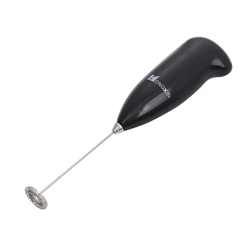 Frusta elettrica Frullatore portatile portatile Caffè Agitatore per latte Utensili da cucina Montalatte in acciaio inossidabile 1