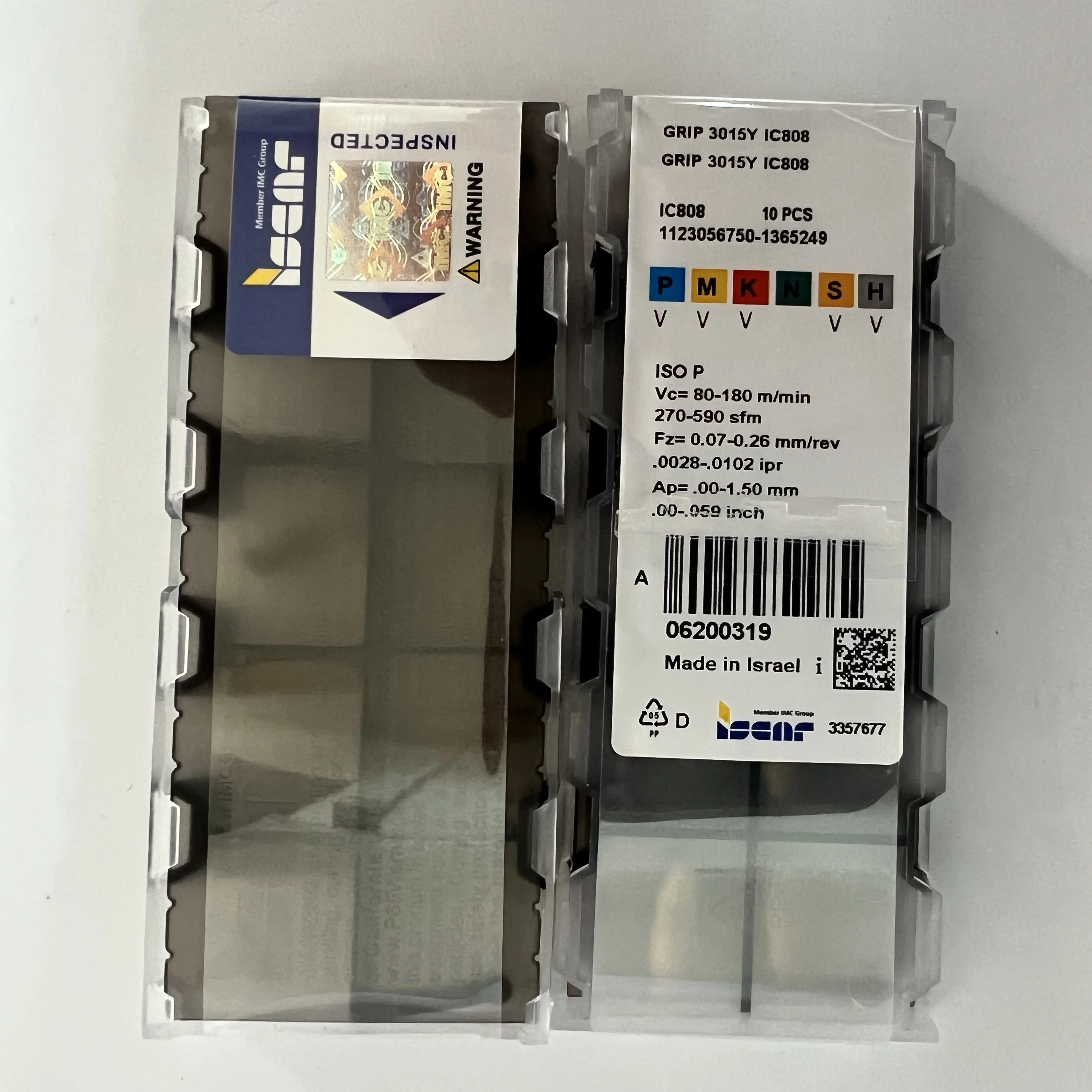 GRIP3015Y IC808 Original GRIP3015Y IC908 Slotted turning tool