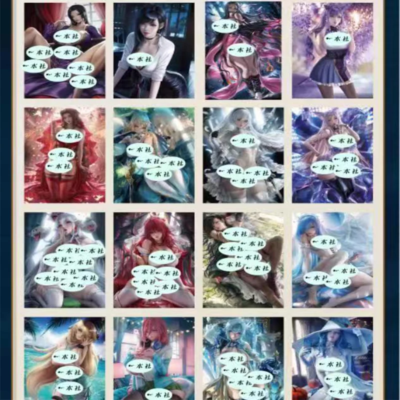 Atacado Deusa História Coleção Cartões Booster Caixas Bikini Ns Packs Sexy  Tcg Menina Anime Pr Jogando
