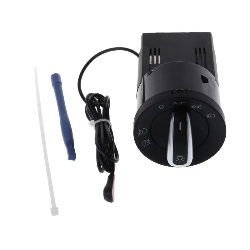 

Auto Headlight Chrome Switch Plug For Golf 4Jetta MK4 Passat B5