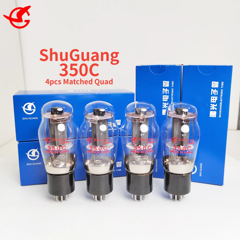 350C ShuGuang Vacuum Tube Audio Valve Replaces 6L6/6P3P/5881/KT66 for Tube Amplifier DIY HIFI Audio Amplifier Match Quad 3