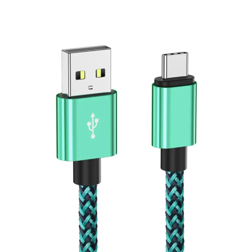 High-Speed USB Type C Charging Cable - Durable Woven Nylon, Available in 1M, 2M, 3M Lengths
