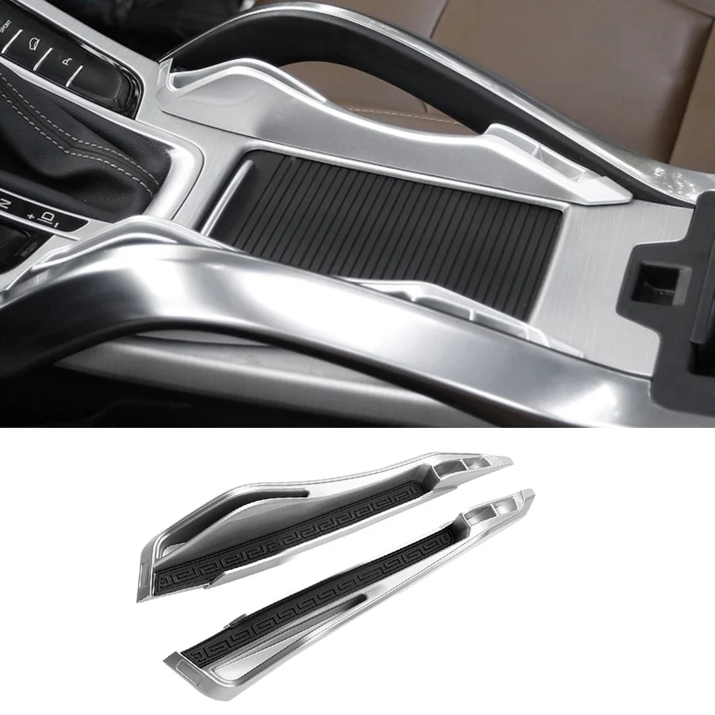 MML-For Geely Atlas Emgrand NL-3 Proton X70 자동차 센터 콘솔 팔걸이 보관함 전화 컨테이너 정리함 스트립