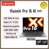 【2025 NEW】Lenovo Xiaoxin Pro 16 AMD AI 7H 350/860M 32G+1T 16inch 2.8K OLED Screen 120Hz Notebook 1