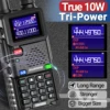 2PCS Baofeng UV-5RH Air Band Walkie Talkie 10W Wirless Copy Frequency Type-C Charging Upgraded UV 5R Two Way Radio 5