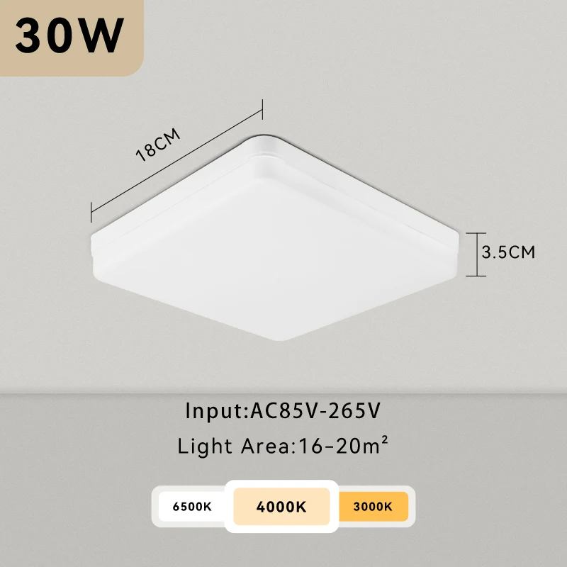 30W 18cm