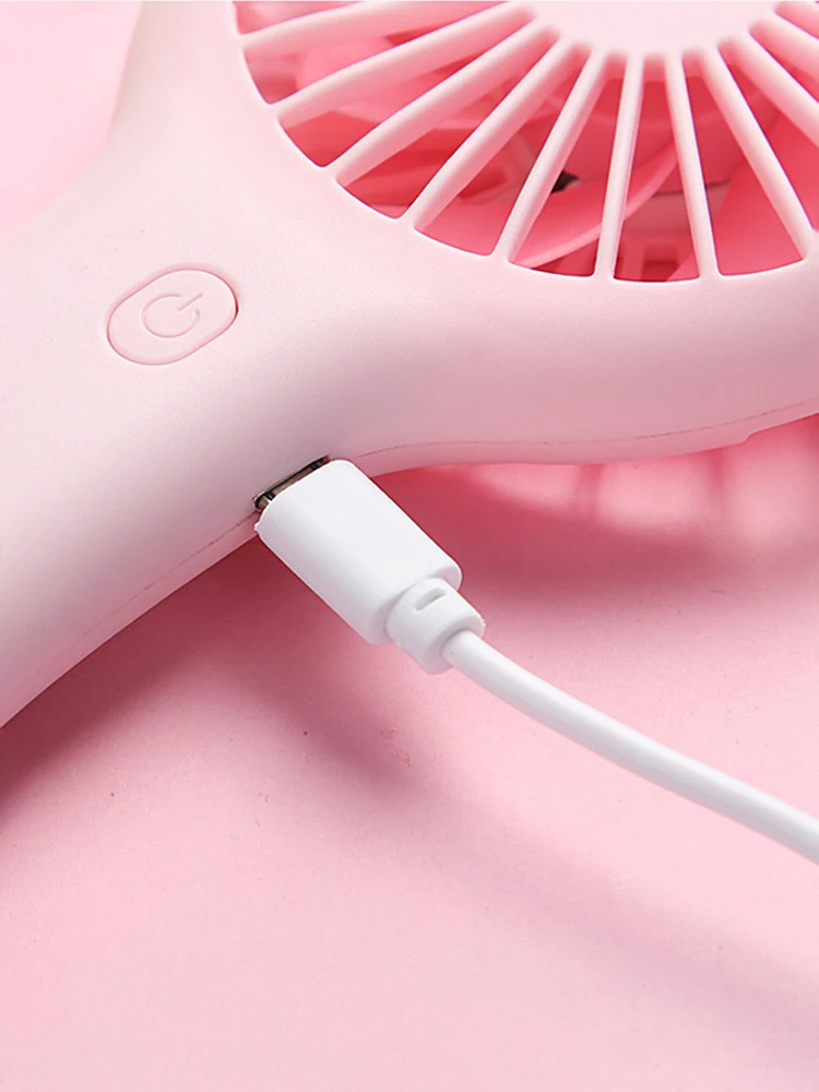 Handheld Small Fan Cooler Portable  Usb Charging Fan Mini Silent Charging Desk Dormitory Office Student Gifts Long Endurance