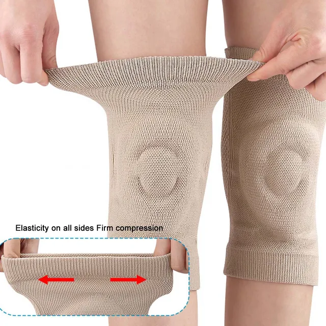 One Pair Unisex Summer Thin Knee Pads Sports Protective Gear With Gasket 2024 New Antiskid Sports knee Pads 2