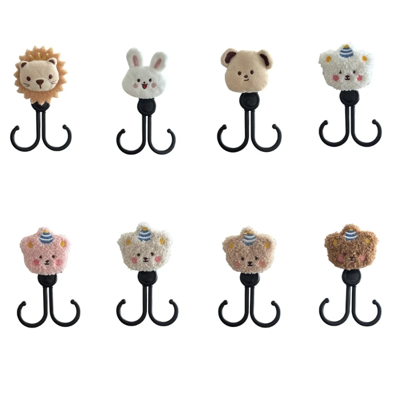 

Pram Hook Baby Strollers Cartoon Double Hook Clip for Shopping Bag