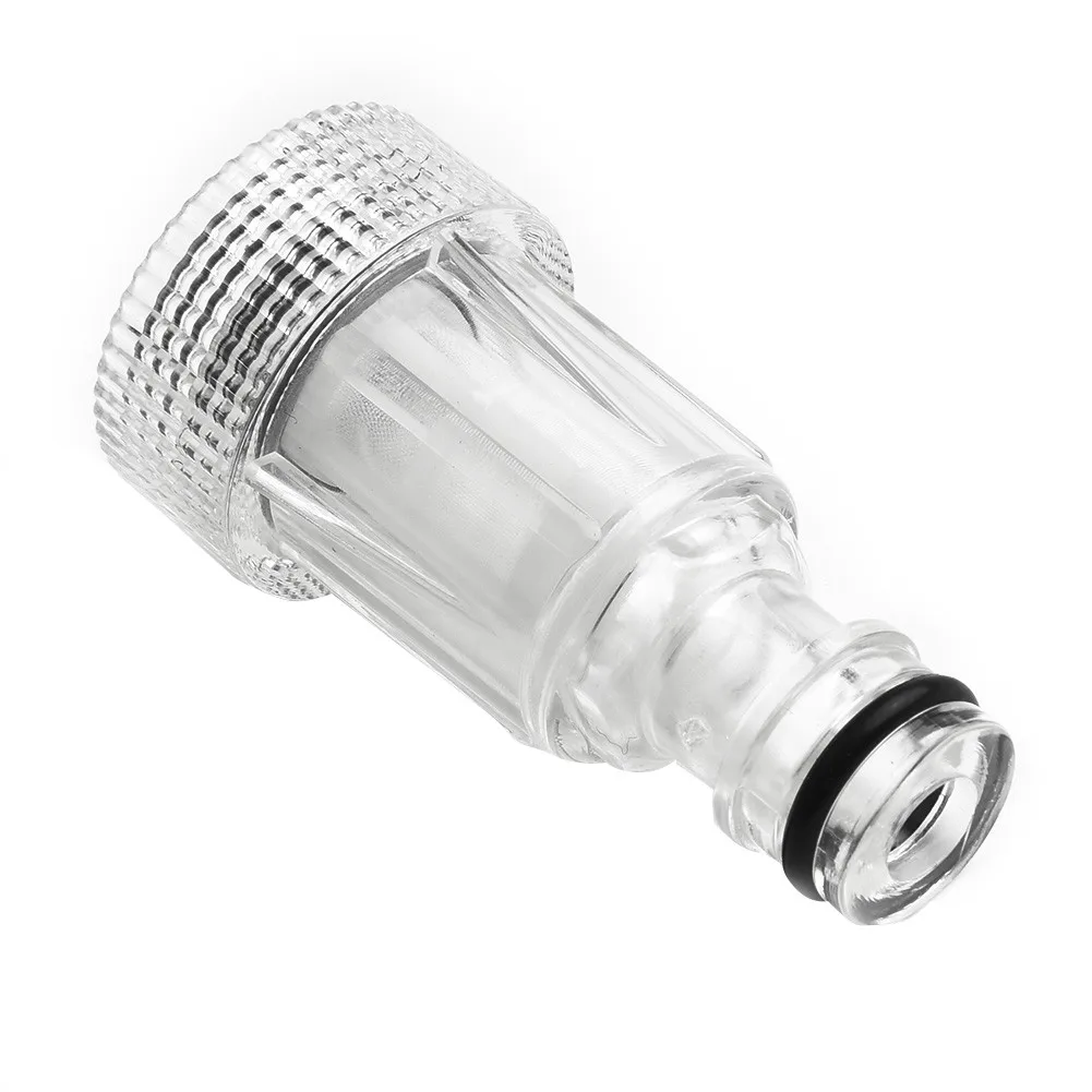

1x Water Connector And Plastic Filter Water Adaptor Connector Fitting For Car Pressure For High Pressure Washer