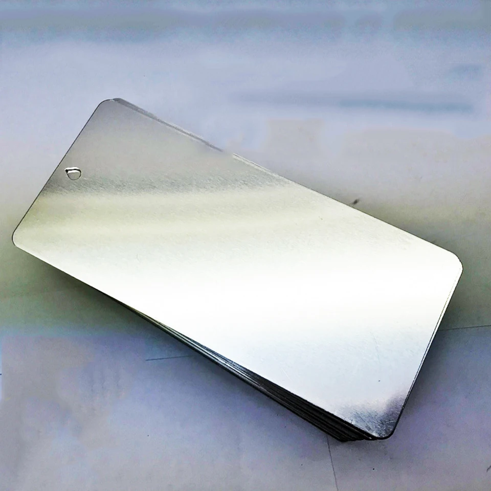 100 Stück Elektrolytische verzinnte Stahlprüfplatten für Pulverbeschichtung, flüssige Farbe und korrosionsbeständige Prüfblätter CQ-1 – Detail 6
