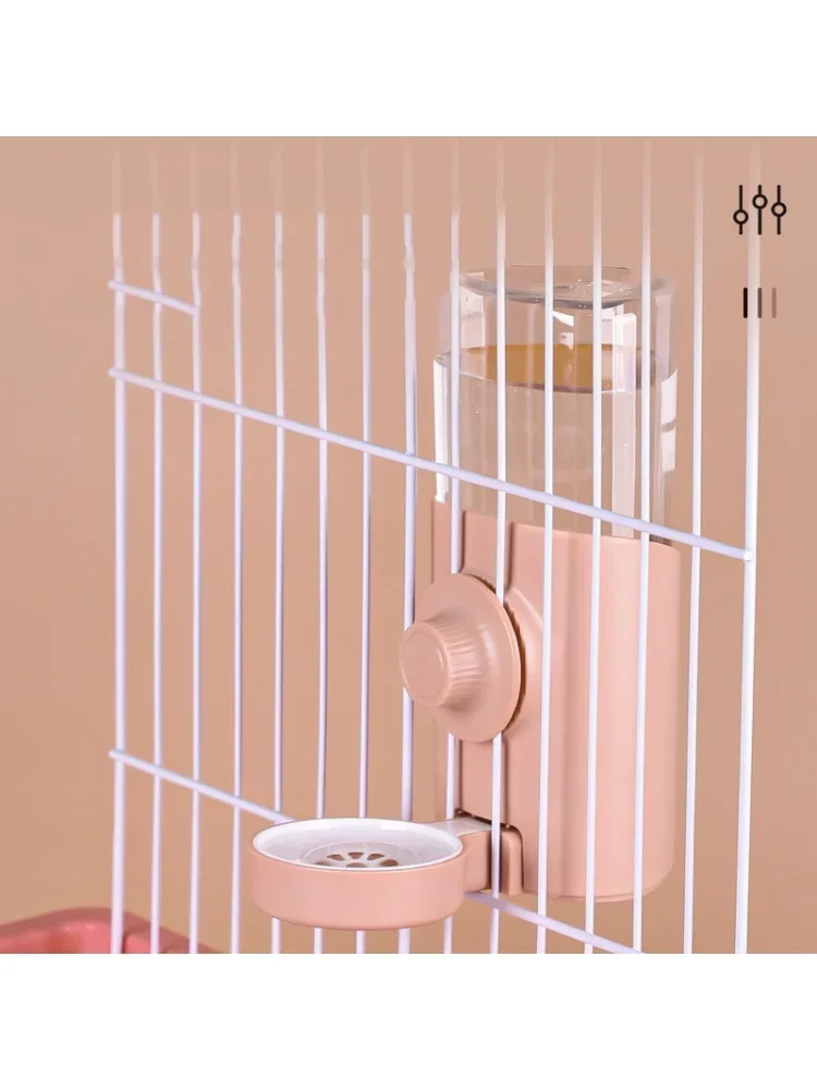 Rabbit Water Dispenser Automatic Large-capacity Siphon Feeding Kettle 600ML Pet Supplies Hamster Guinea Pig Chinchilla hamster water feeder small animal water bottle pet drinking bottle rabbit drinking bottle