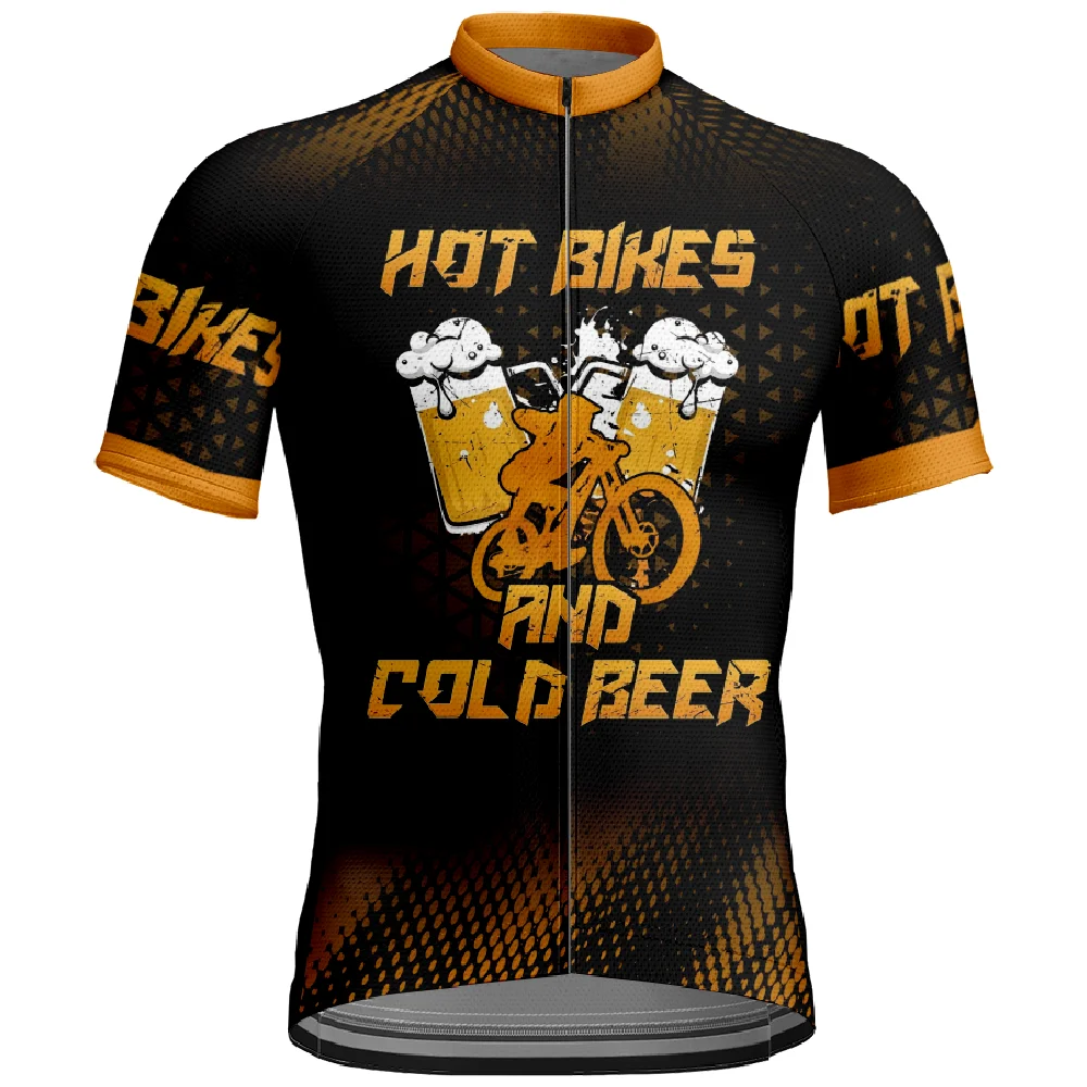 

Cycling Clothes For Men Outdoor motocross Sport Shirts Polyester and Quick-Drying Fabric Bicycle clothing