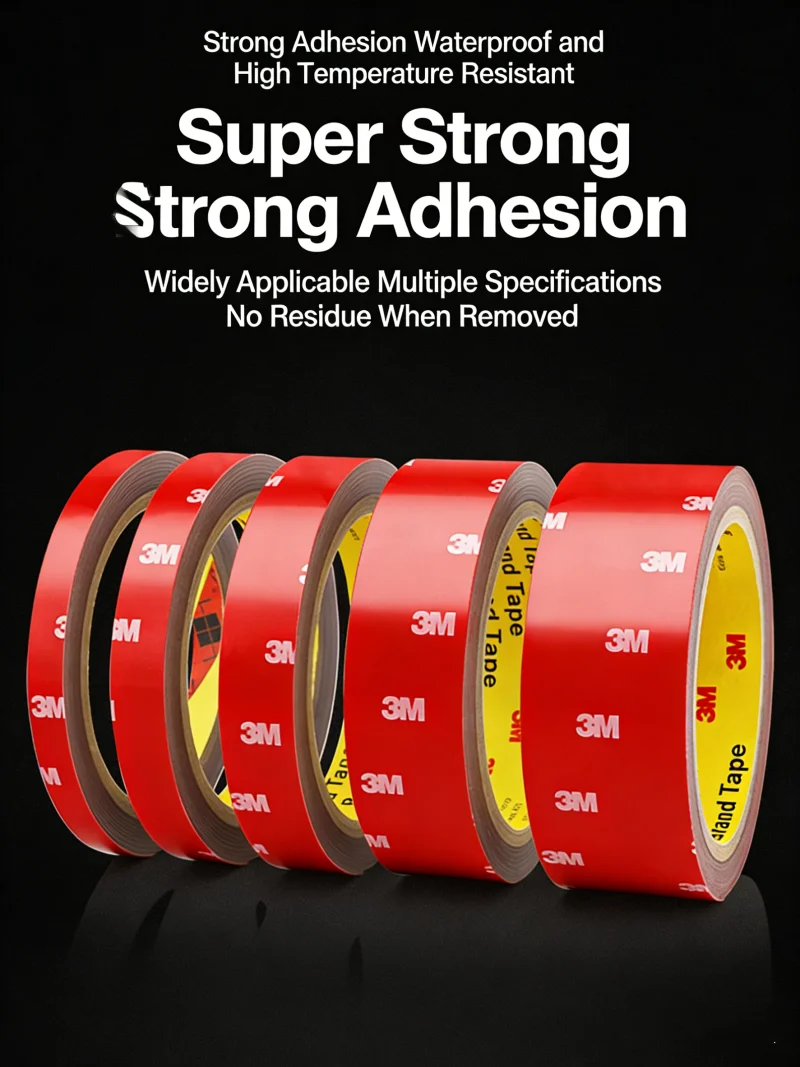 3M 4229P Doppelseitiges Klebeband VHB Starkes Spurloses Wasserdichtes Dickes Automobil-Dekorations- und Befestigungs-Schaumklebeband für Hohe Temperaturen – Detail 1