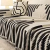 Chenille Line Sofa Towel Modern Non-slip Simple Sofa Cover Cloth One Piece Full Cover Sofa Cushion Sofa Covers for Living Room 2