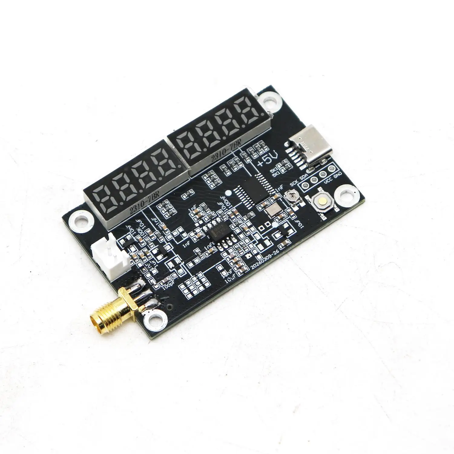 2-Kanal-LED-Frequenzanzeige 1KHZ-3.6Ghz Frequenzmesser RF-Signaltester 433Mhz 868Mhz 915M 2.4Ghz Digitaler Frequenzähler – Detail 4