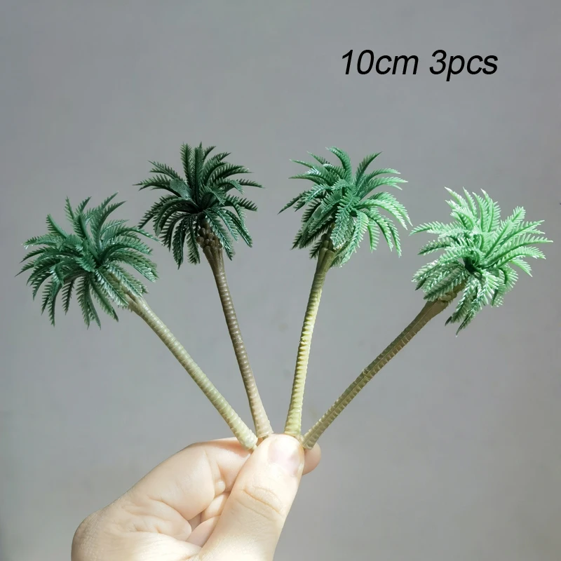 ジオラマ 1/64 【Palm Tree】 1/64 Diorama Palm Trees Artificial Coconut Plants Indoor