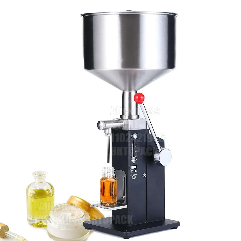 

Liquid Paste Filling Machine Cosmetic Cream Honey Pasta Sauce Peanut Butter Manual Bottle Filler Food Packaging