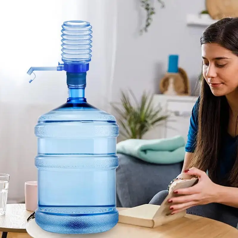 Water Bottle Pump Portable Hand Pump Dispenser For Drinking Bottles