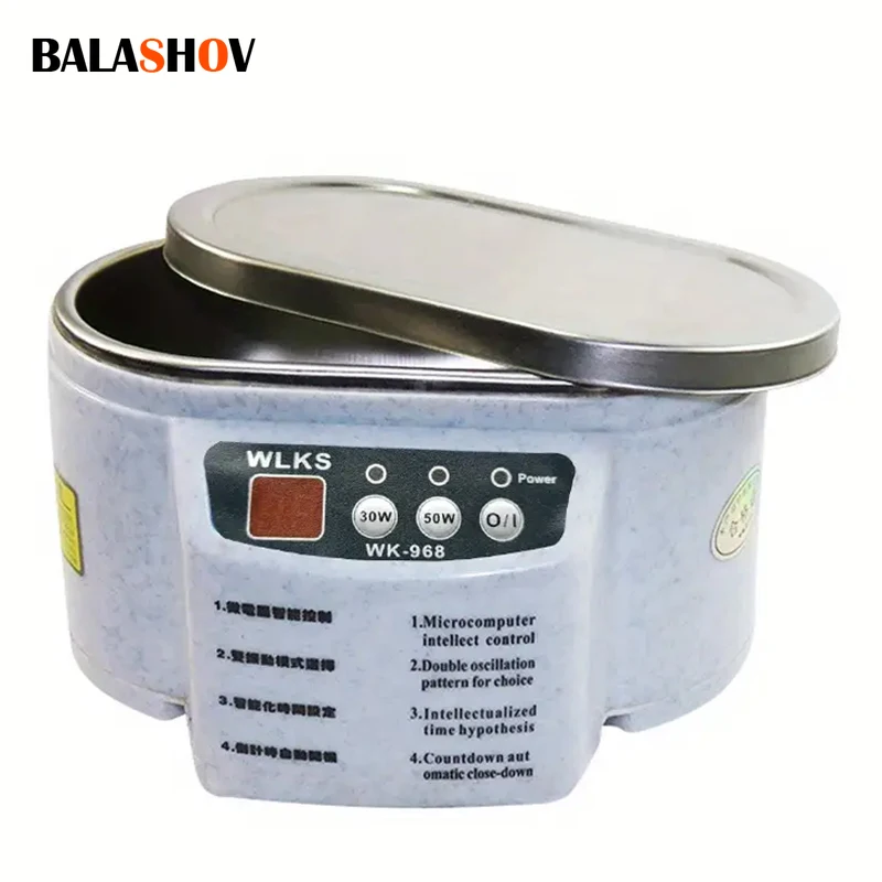 628ml Ultrasonic Cleaner Ultrasonic Bath for Jewelry Parts Glasses