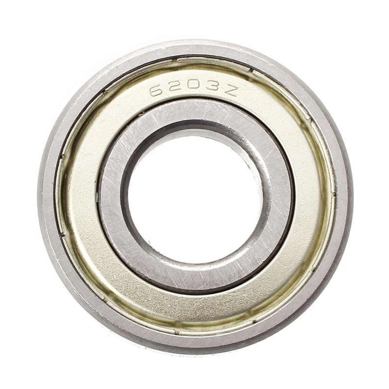 2X 6203Z Deep Groove Double Metal Shields Metric Ball Bearing 17 X 40 X 12Mm