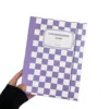 Sharkbang Designed A5 Binder Hard Cover Ring Collect Book Journal Refills Checkerboard Bandage Postcards Sticker Organizer 2