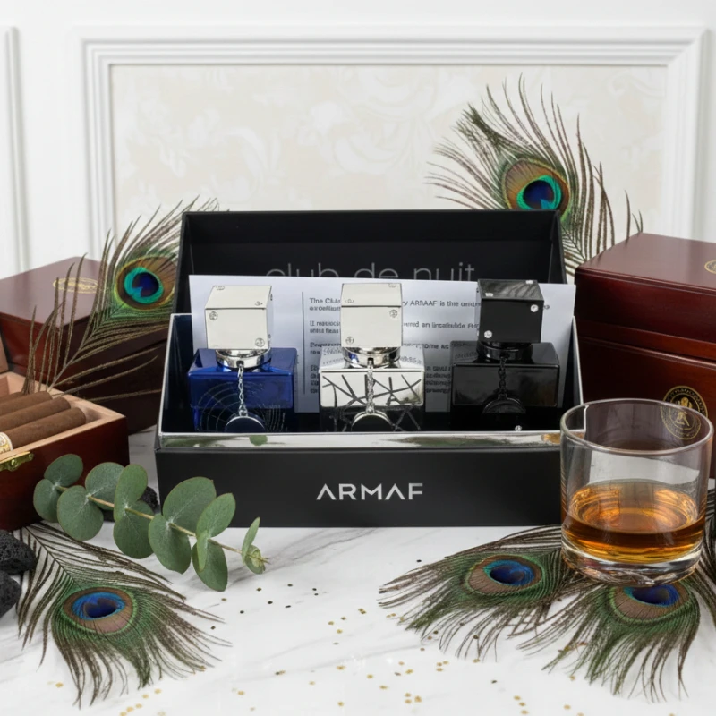 Men’s and Women’s Premium Perfume Gift Set Lasting Refined Fresh Woody Style Collection for Everyday Use and Special Occasions