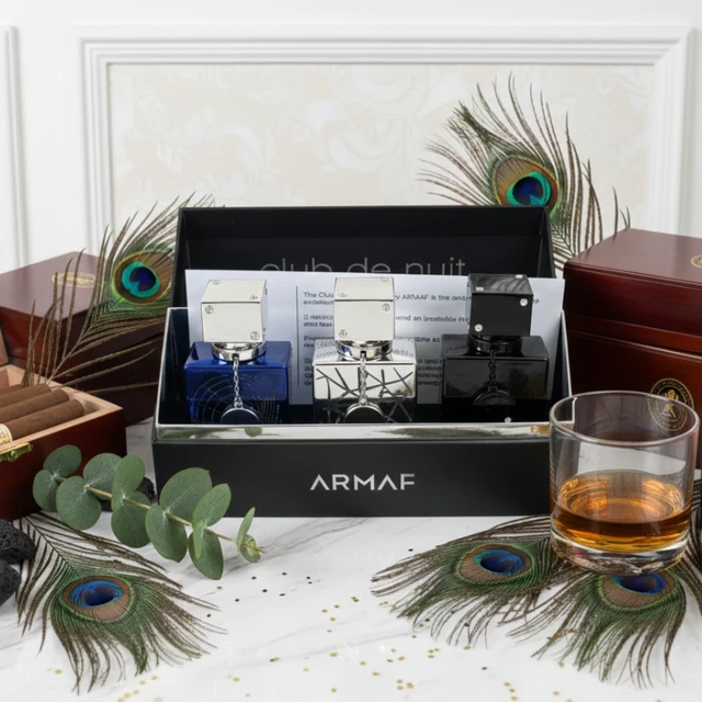 Men’s and Women’s Premium Perfume Gift Set Lasting Refined Fresh Woody Style Collection for Everyday Use and Special Occasions
