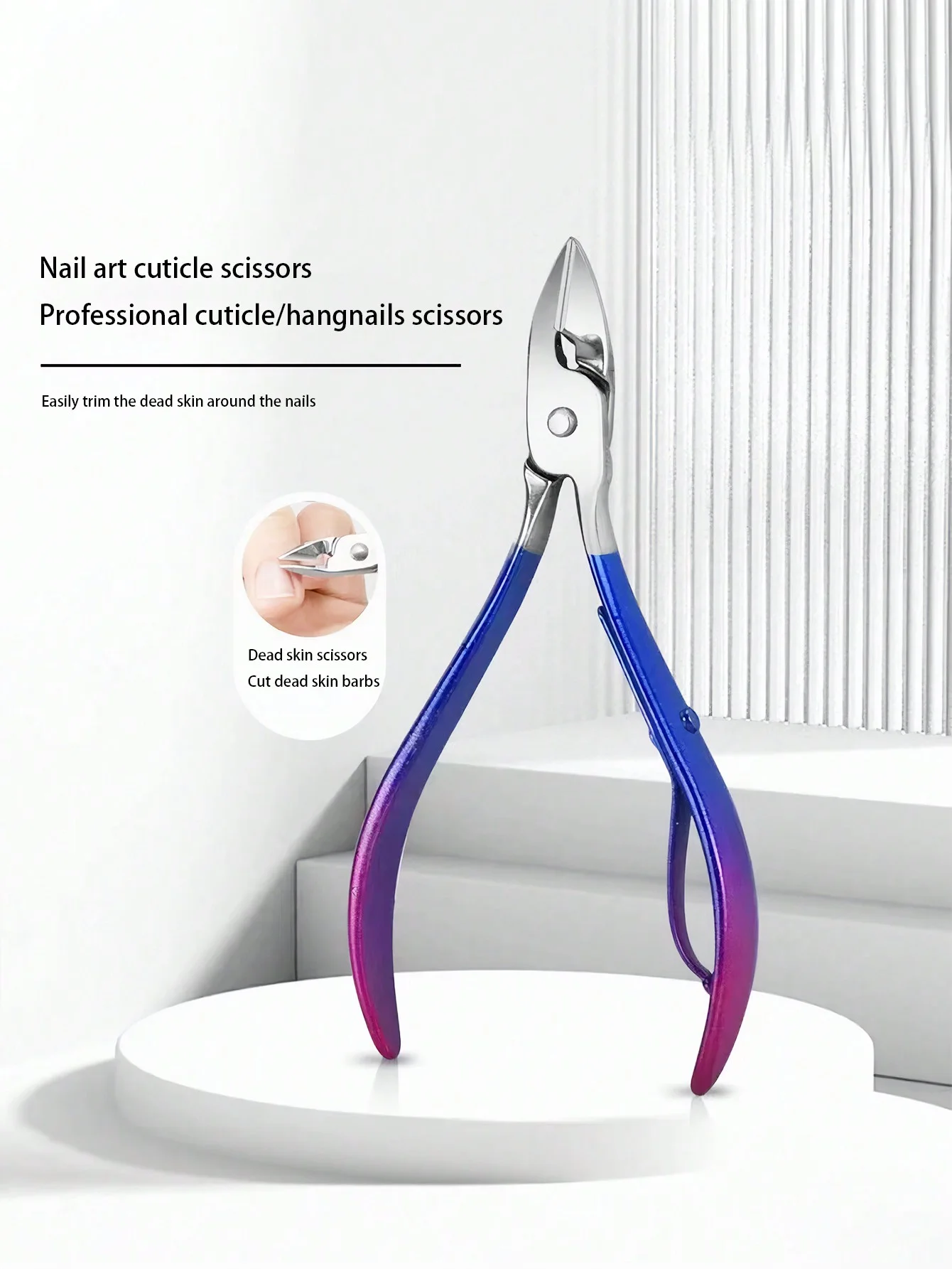 9/18 /30pcs Gradient Color Nail Clippers Manicure and Pedicure Tool Set Includes Cuticle Nippers and Cutter Kit Portable