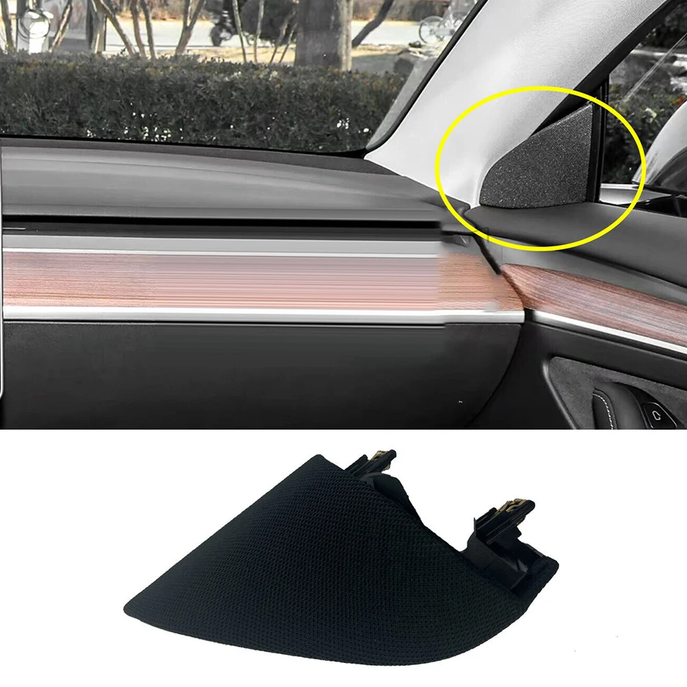 

Part Speaker Cover ABS Plastic Accessories Cover For Tesla Model 3 2017-2023 Practical Tweeter Speaker Brand New