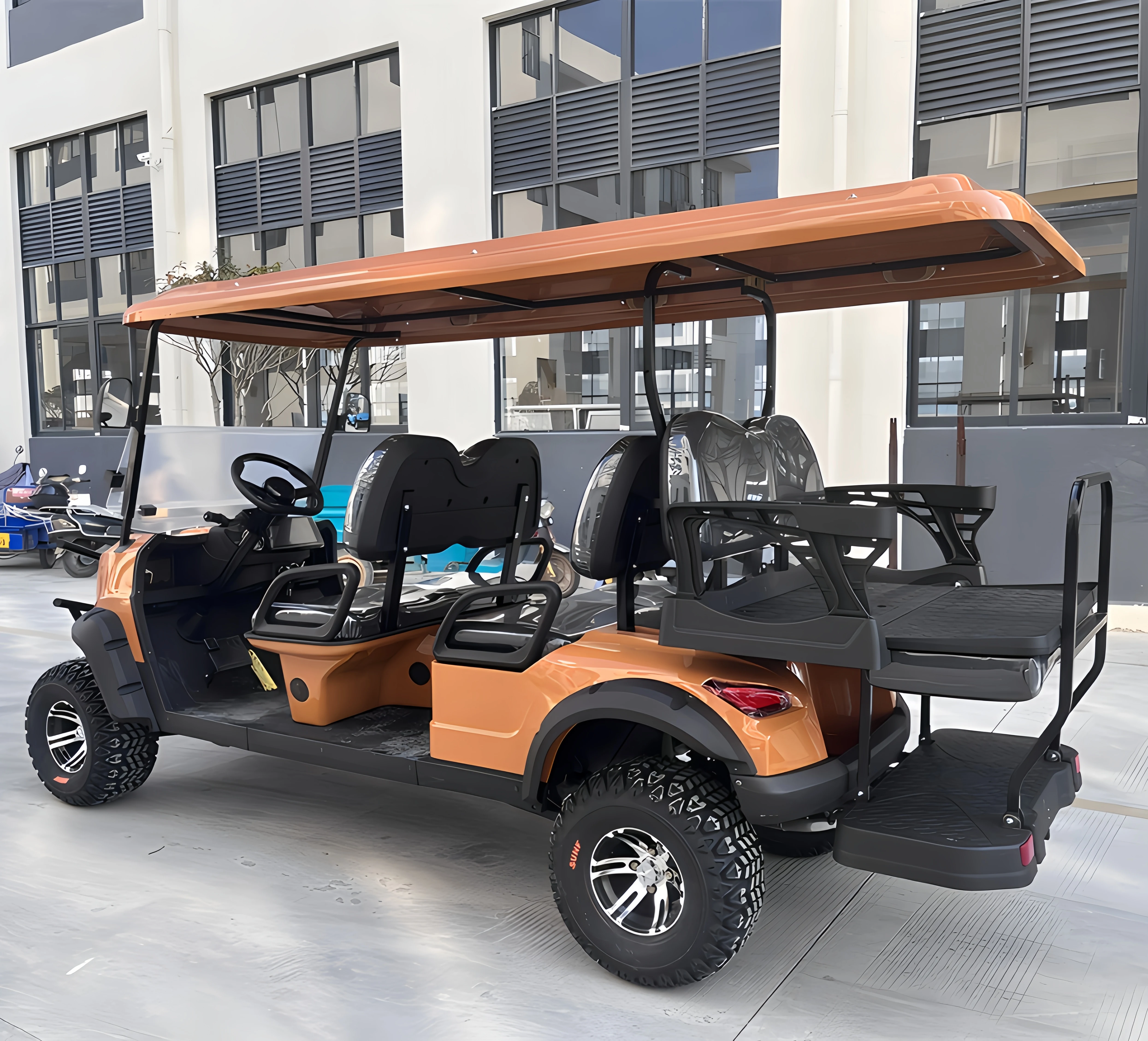 2026년형 현대 수출용 전기 신에너지 자동차 오프로드 차량 6인승 전기 골프 카트 DOT/OEM 전지형 차량