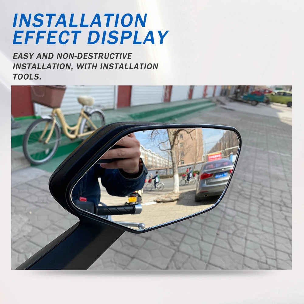 For Forza 350 Forza350 Convex Mirror 2023 2021 Forza300 Forza250 Forza 125 300 250 Increase Rearview Mirrors View Vision Lens 4
