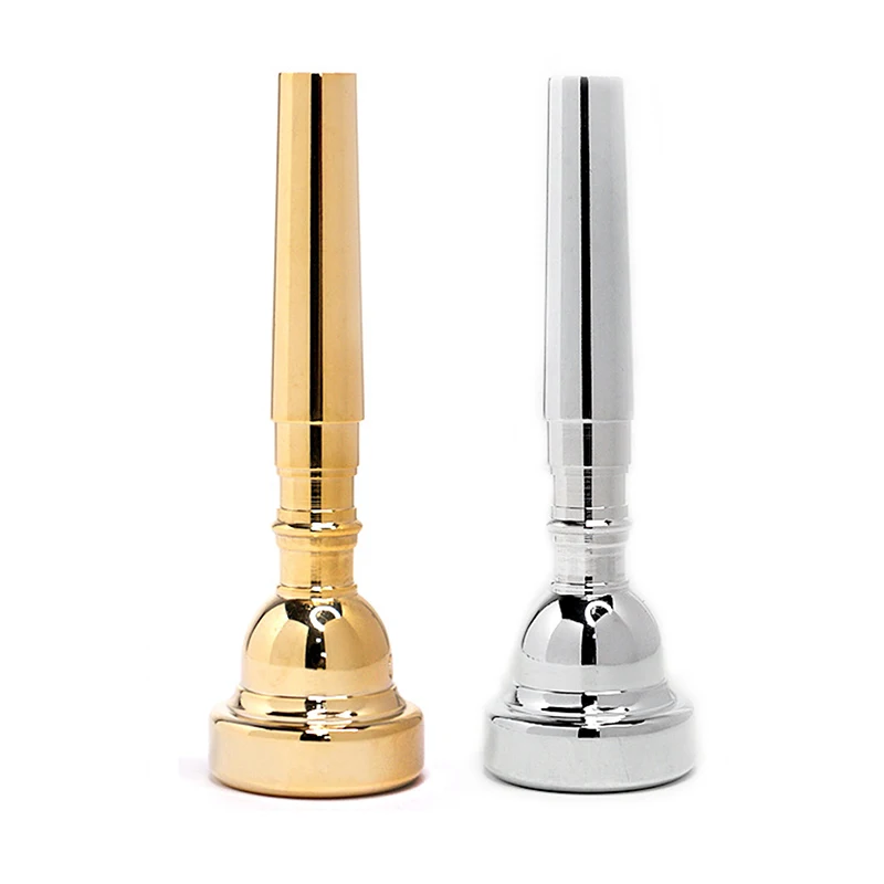 

Professional Brass Trumpet Mouthpiece Silver-plated Standard Trumpet Mouthpieces 3C 5C 7C Brass Musical Instruments Accessories