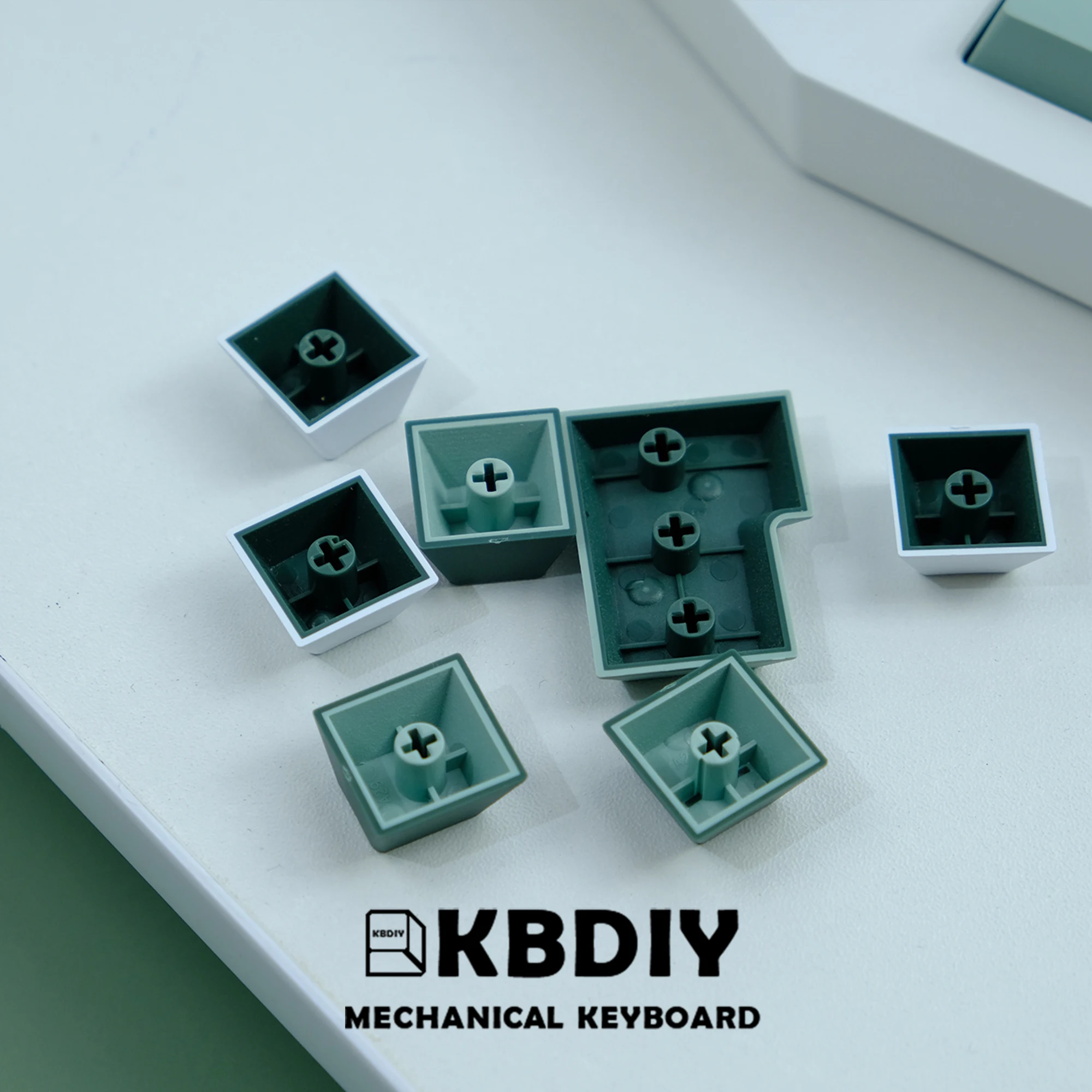 Kbdiy-gmk Botânico Keycaps Grupo 171 Teclas Perfil Cherry Personalizado Pbt Keycap Teclado Mecânico Interruptor mx Iso Verde Gmk - Imagem 6