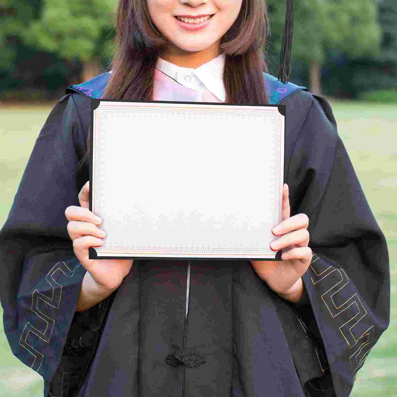 인증서 내부 페이지 종이, 학술 학교 용품, 코어 졸업 A4 필기 졸업생, 10 개
