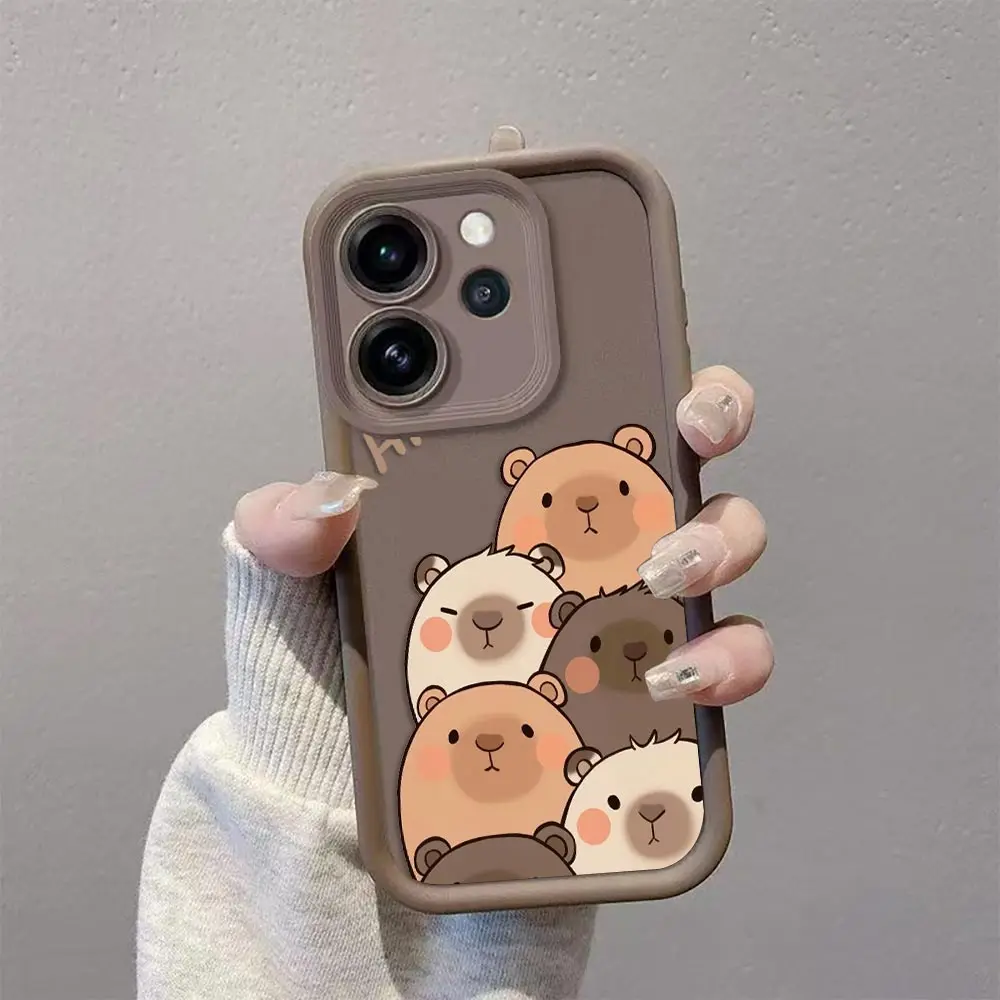 Capybara Cartoon Animal Phone Case Cover