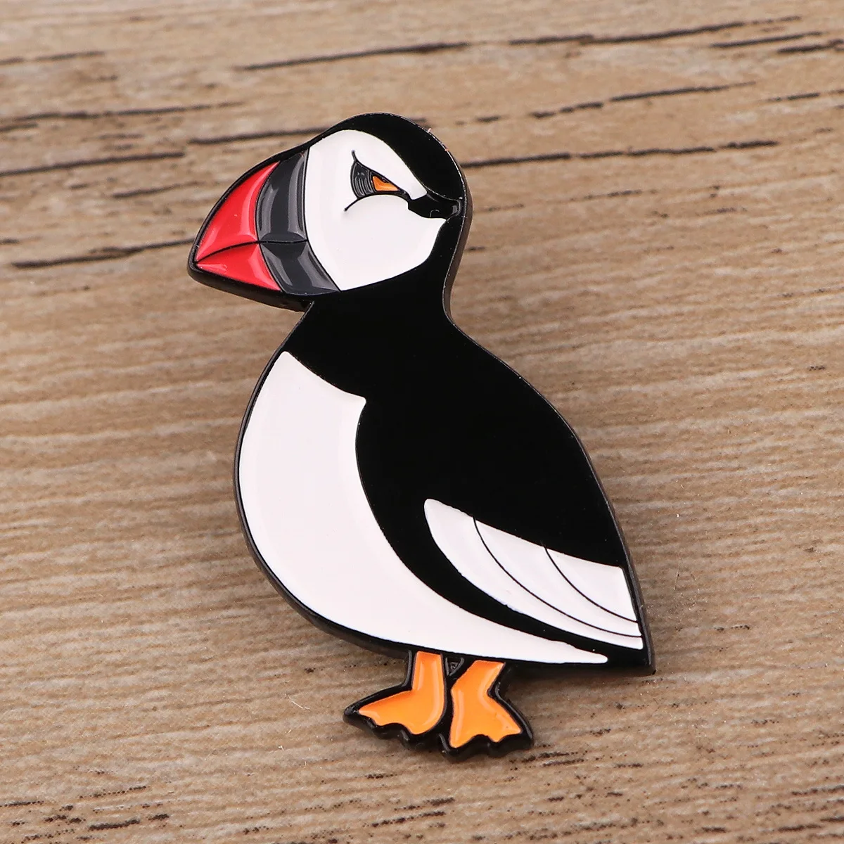 

L2595 Симпатичные Puffin морская птица на эмали булавки и броши нагрудные булавки рюкзак сумки значок одежда украшения подарки