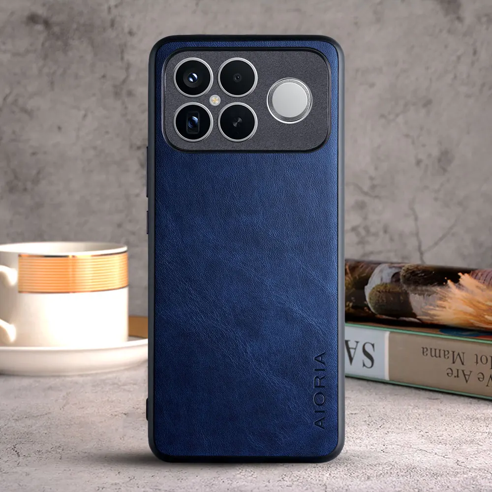Luxury Vintage Leather Skin Phone Cover - Premium Case