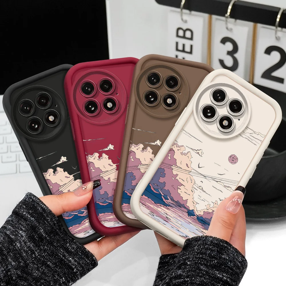 Misty River Staircase Soft Phone Case Cover