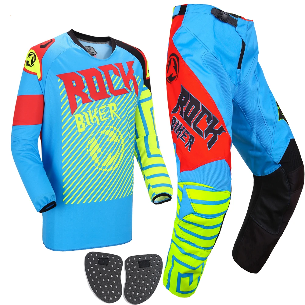 Summer Motocross Jersey Pants Suit Men MX MTB Set Combos Moto Equipment Enduro Motocross Cycling Set Off-road Dirt Bike Clothes