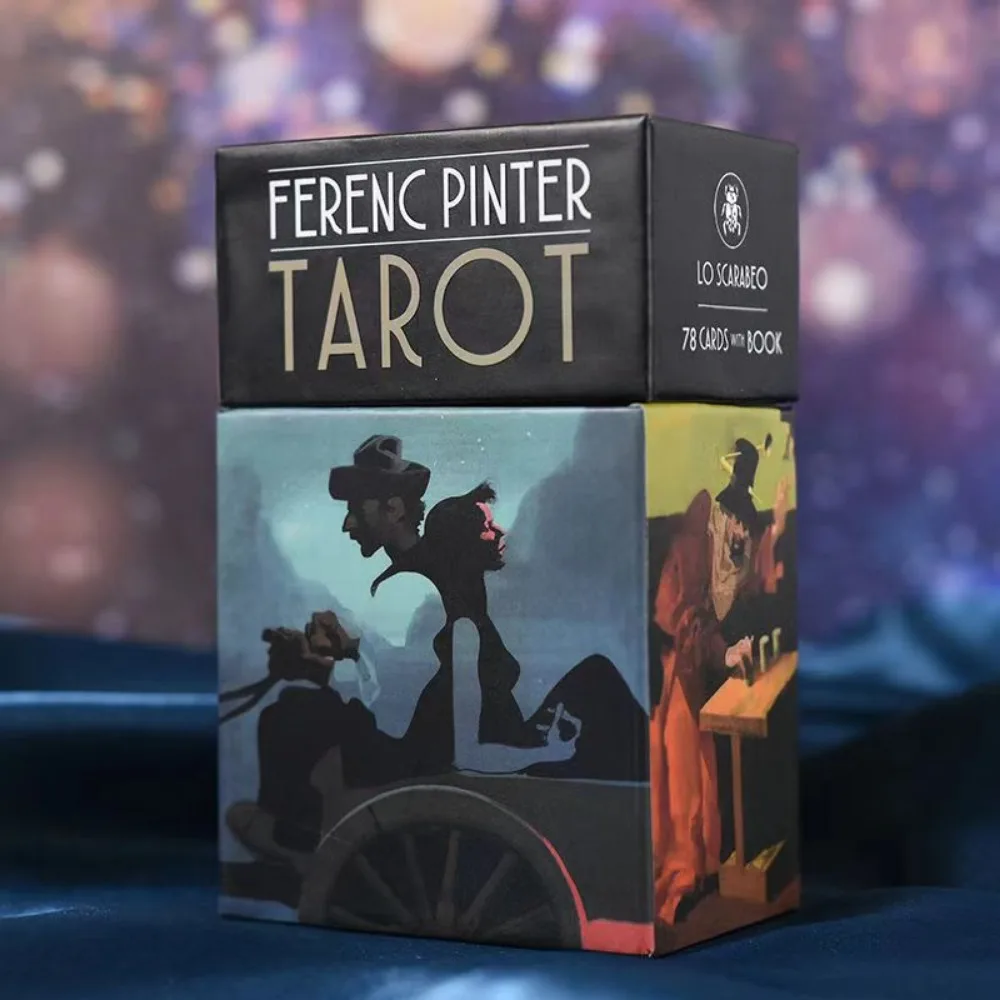 Ferenc Pinter Tarot 12*7cm Beyond The Edges of Reality In Rigid Box with Guidebook for Beginners 78 Pcs Cards 3